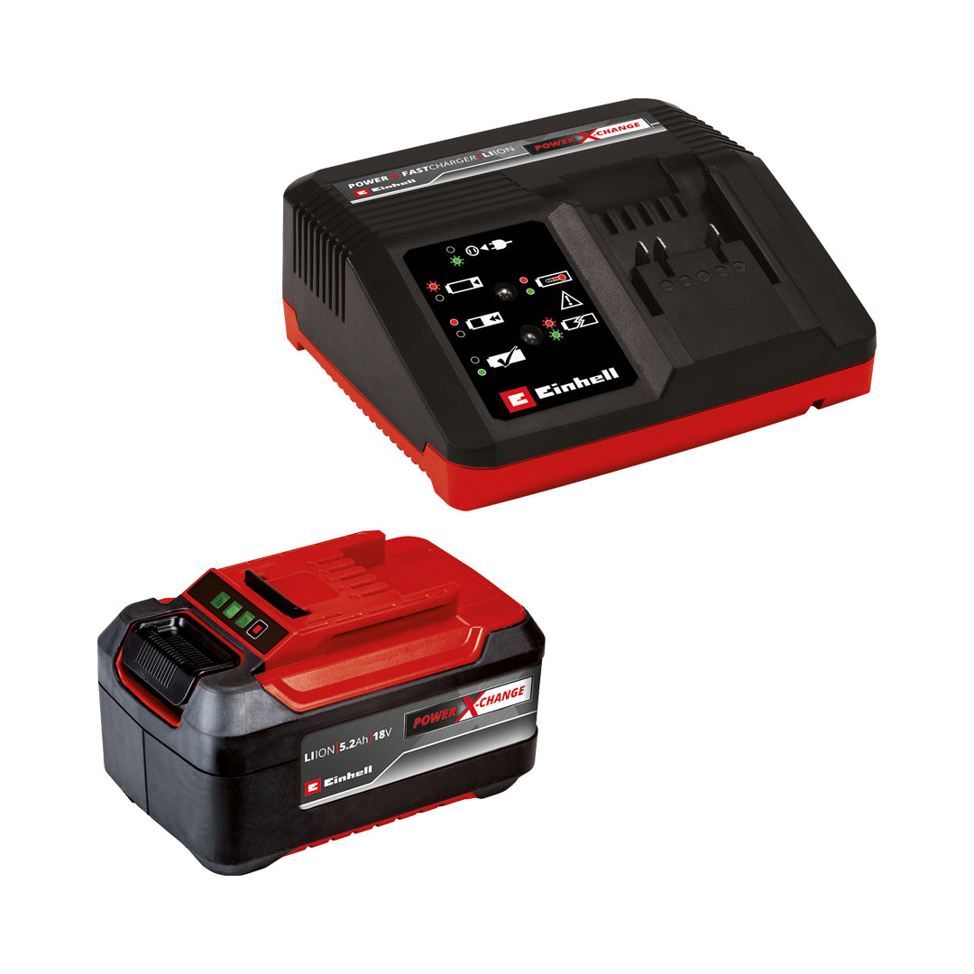 Einhell Professional PXC-Starter-Kit 5,2Ah & 4A Fast charger - Image 2