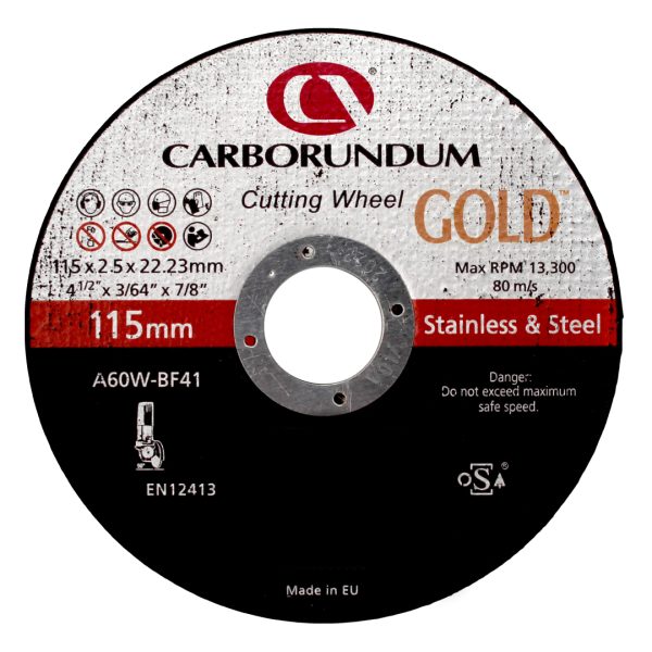 Carborundum GOLD 115x2x22mm A60W-BF41