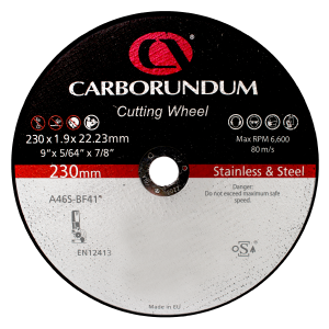 Carborundum SS 230x19x22mm A46S-BF41