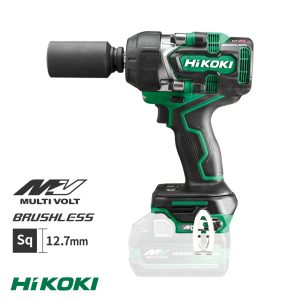 36V Brushless | 12.7mm (1/2") Impact Wrench with 770Nm Tightening Torque Kit WR36DE